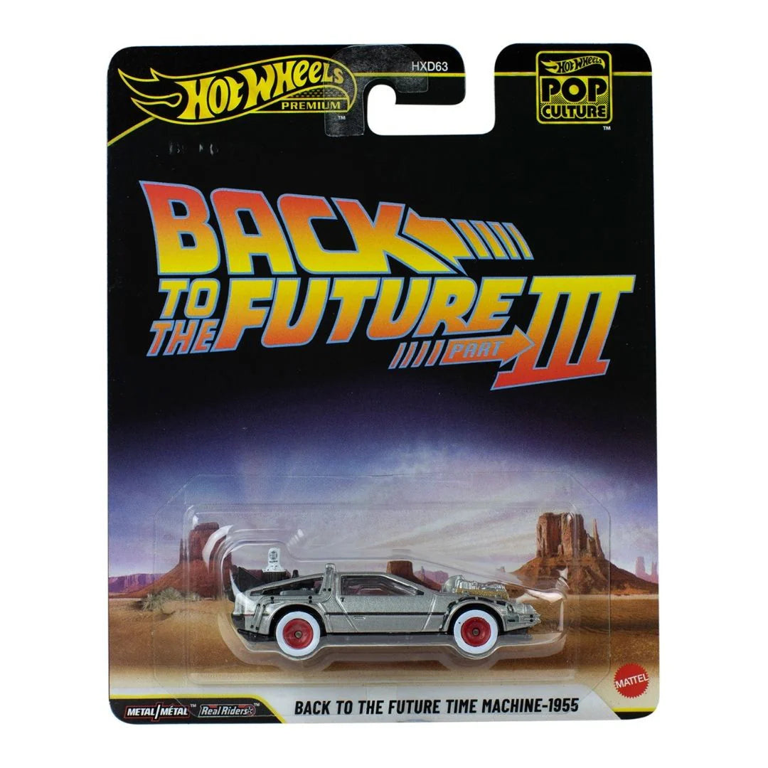 Hot Wheels Premium Pop Culture Back to the Future Time Machine - 1955 (1:64)