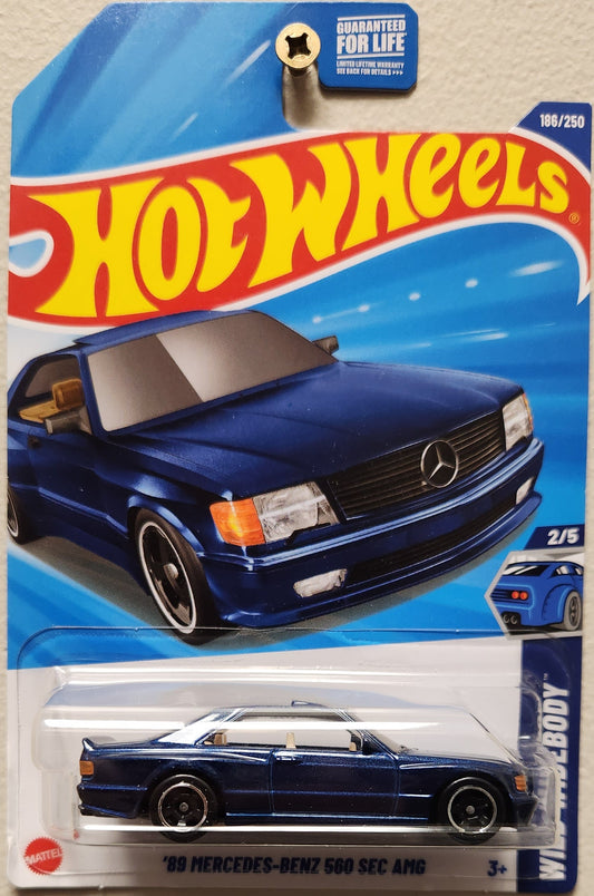 Hot Wheels Wild Widebody 1989 Mercedes-Benz 560 SEC AMG (1:64)