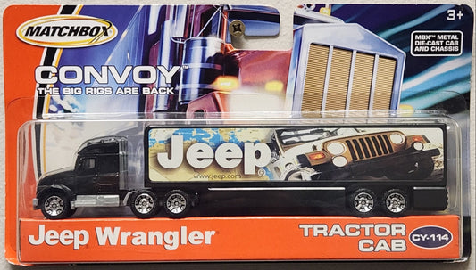 Matchbox Convoy Jeep Wrangler Tractor Cab CY-114 (1:64)