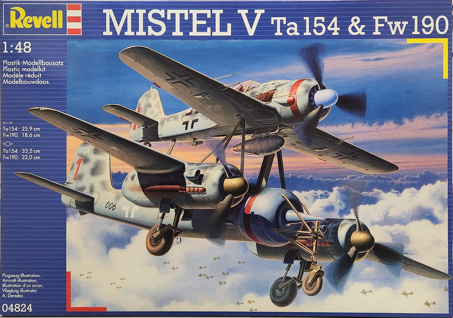 Revell Mistel V Ta154 & Fw190 (1:48)