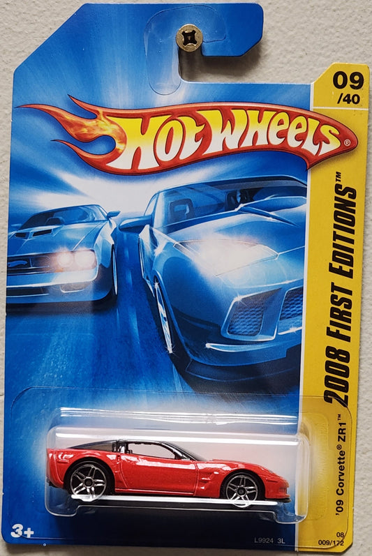 Hot Wheels 2008 First Editions 2009 Corvette ZR1 (1:64)