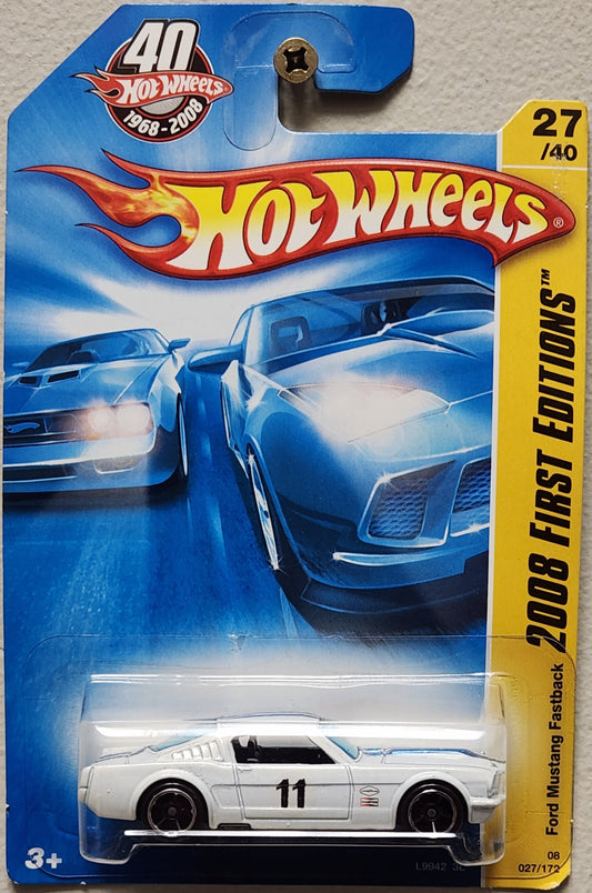 Hot Wheels 2008 First Editions 1965 Ford Mustang Fastback (1:64)
