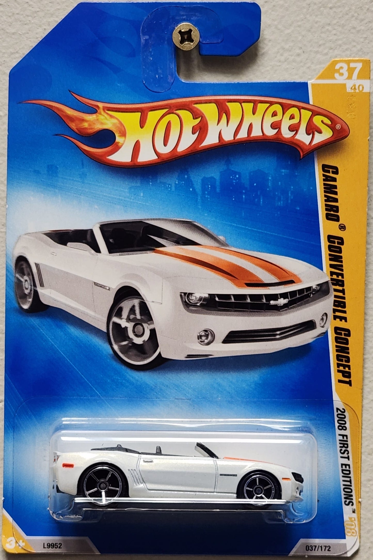 Hot Wheels 2008 First Editions Camaro Convertible Concept (1:64)