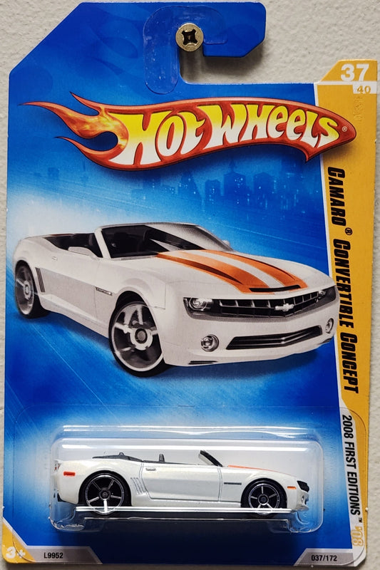 Hot Wheels 2008 First Editions Camaro Convertible Concept (1:64)