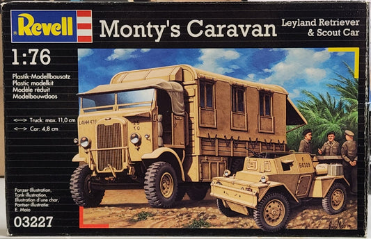 Revell Monty's Caravan Leyland Retriever & Scout Car (1:76)