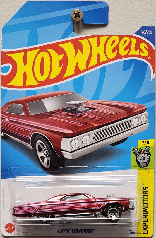 Hot Wheels Experimotors Layin' Lowrider (1:64)