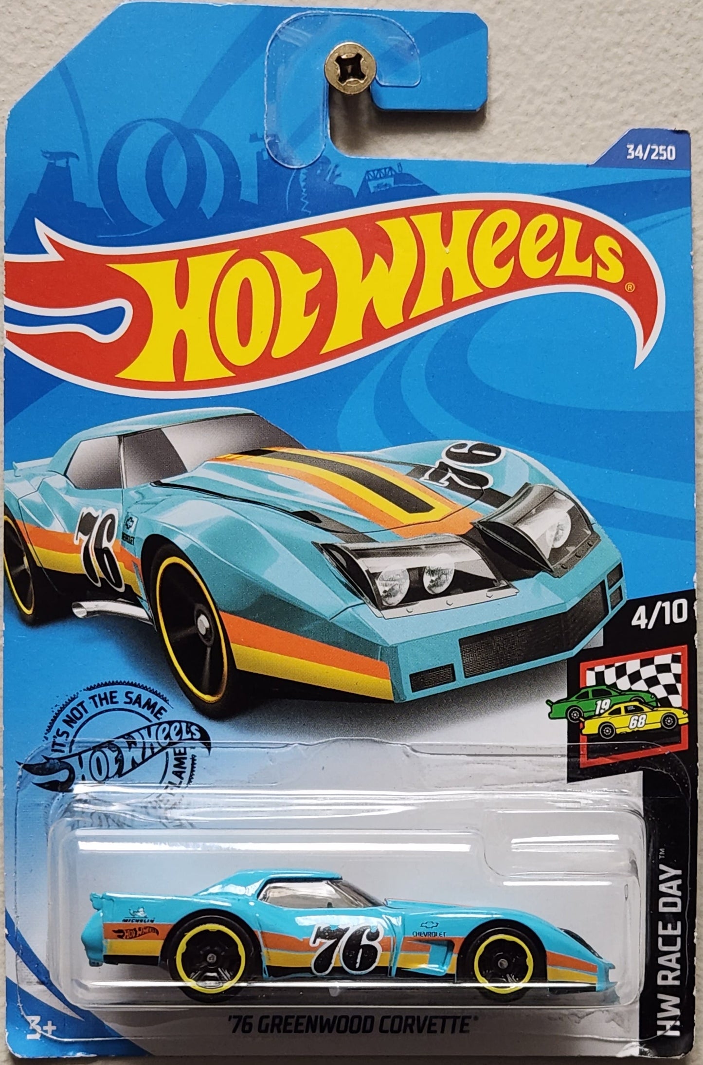 Hot Wheels HW Race Day 1976 Greenwood Corvette (1:64)
