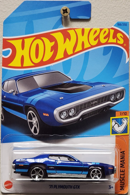 Hot Wheels Muscle Mania 1971 Plymouth GTX (1:64)