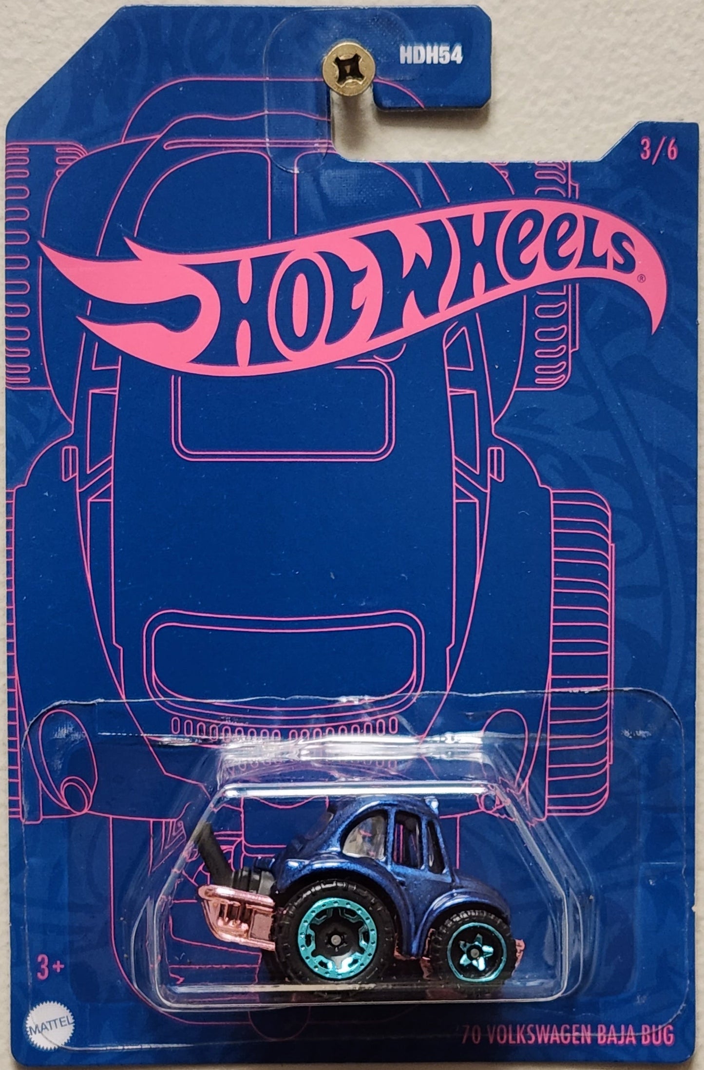Hot Wheels 1970 Volkswagen Baja Bug (1:64)
