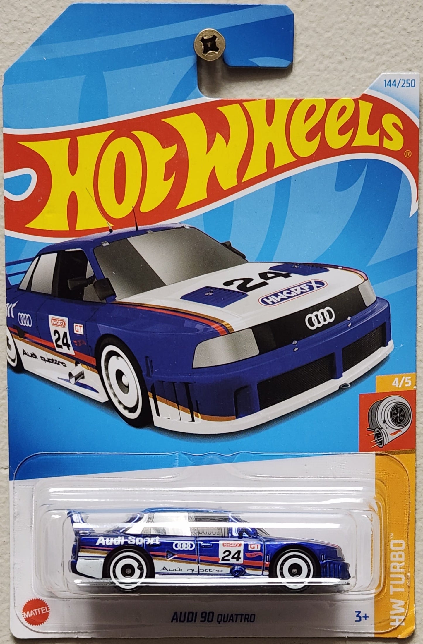 Hot Wheels HW Turbo Audi 90 Quattro (1:64)