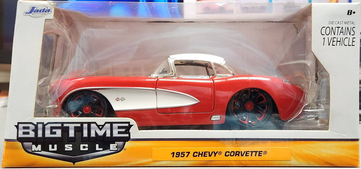 Jada Bigtime Muscle 1957 Chevrolet Corvette (1:24)
