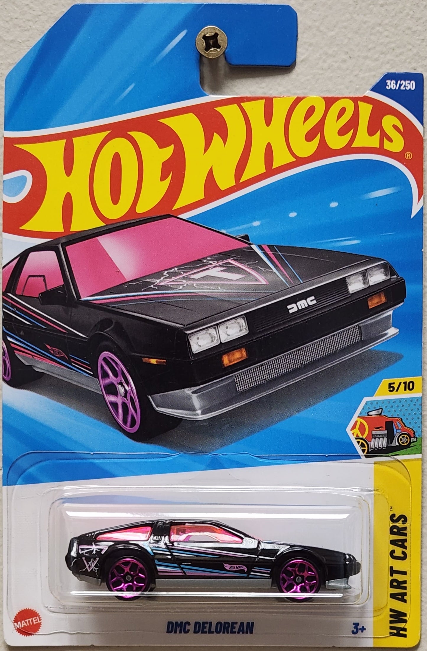 Hot Wheels HW Art Cars DMC DeLorean (1:64)