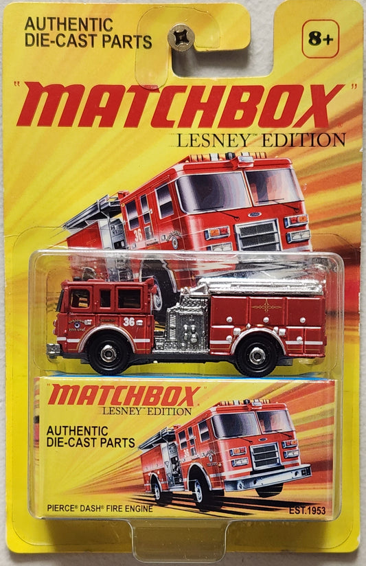 Matchbox Lesney Edition Pierce Dash Fire Engine (1:64)