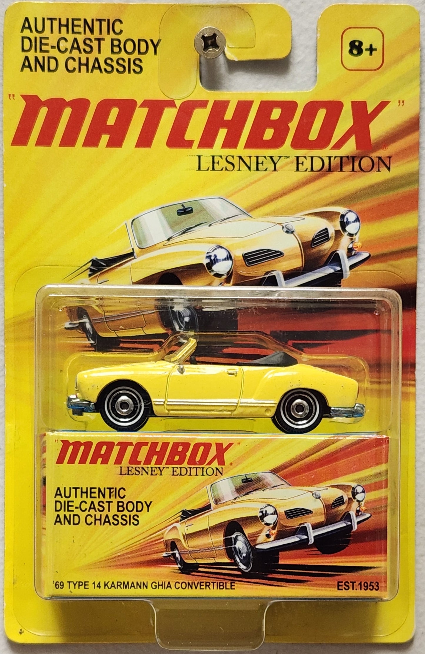 Matchbox Lesney Edition 1969 Type 14 Karmann Ghia Convertible (1:64)