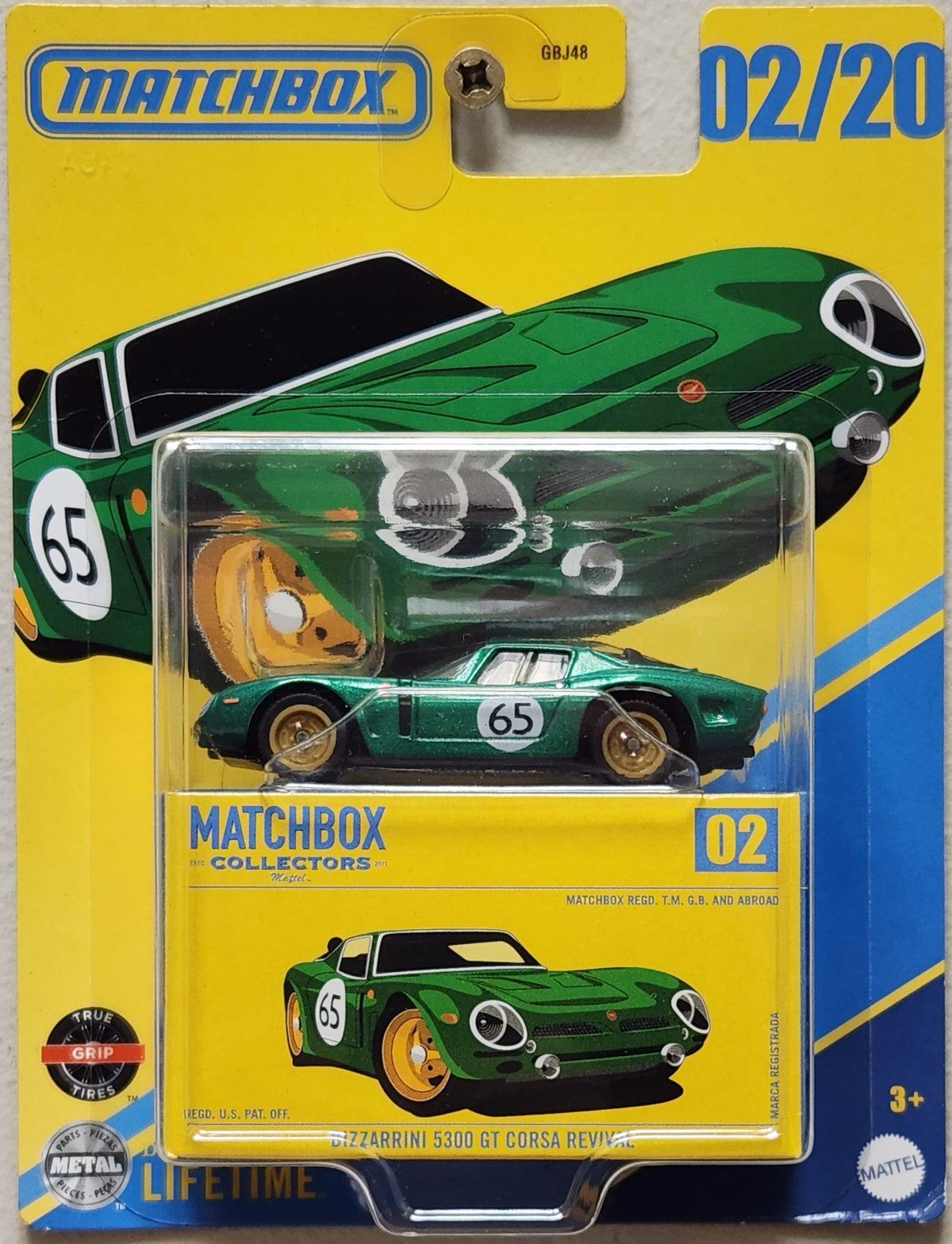 Matchbox Collectors Bizzarrini 5300 GT Corsa Revival (1:64)