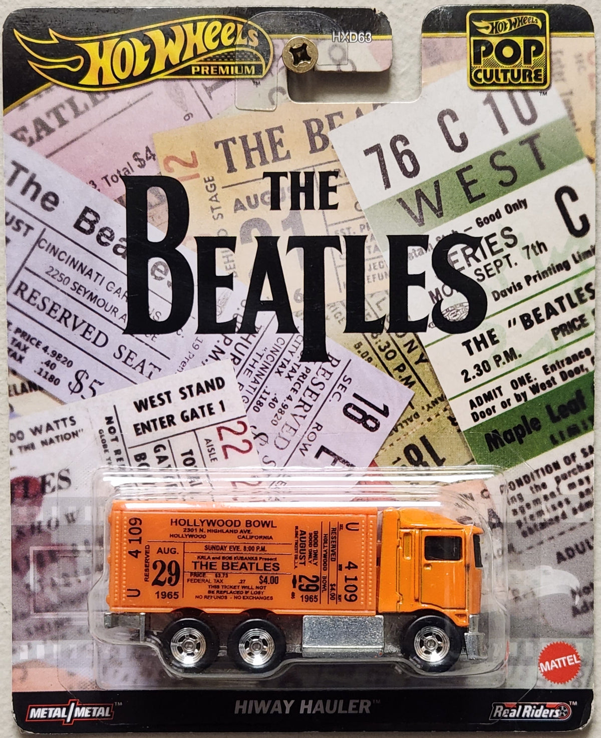 Hot Wheels Premium Pop Culture The Beatles Hiway Hauler (1:64)