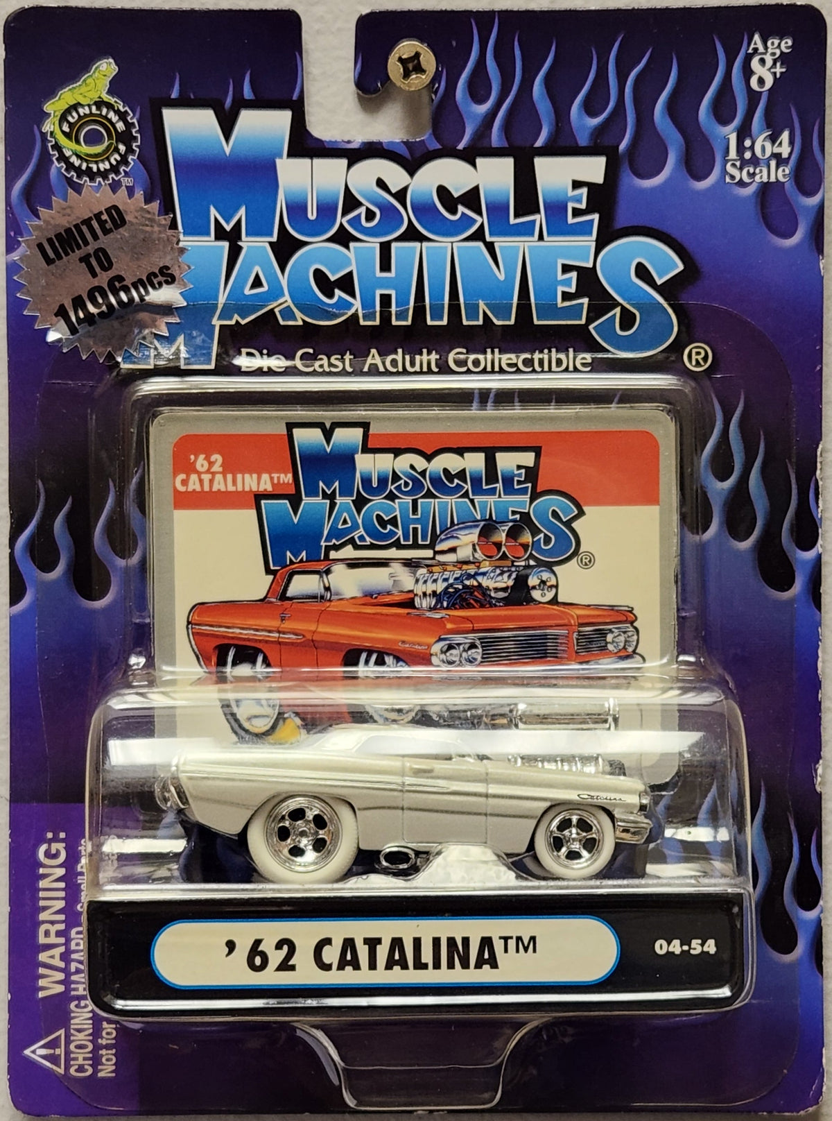 Muscle Machines 1962 Pontiac Catalina (1:64)