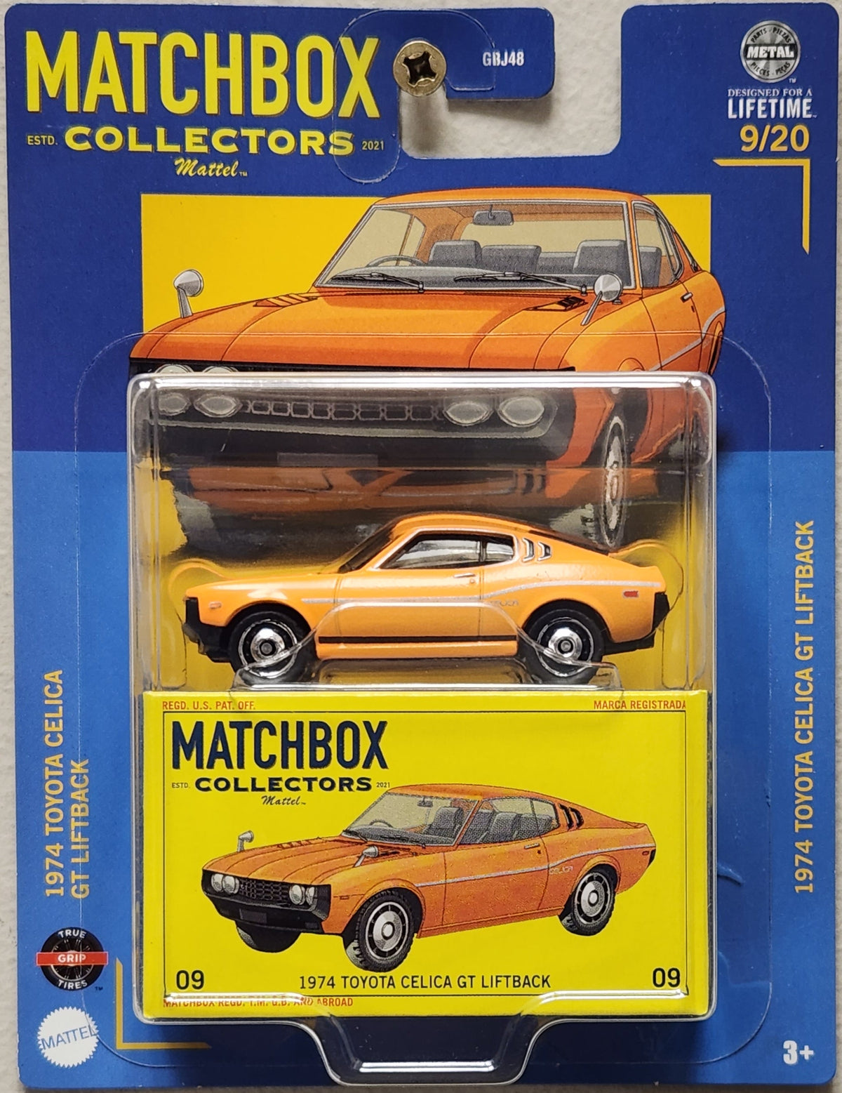 Matchbox Collectors 1974 Toyota Celica GT Liftback (1:64)