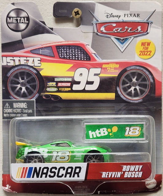 Mattel Disney PIXAR Cars NASCAR htB 18 - Rowdy Revvin' Busch (1:64)