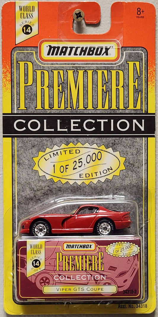Matchbox Premiere Collection Dodge Viper GTS Coupe (1:64)