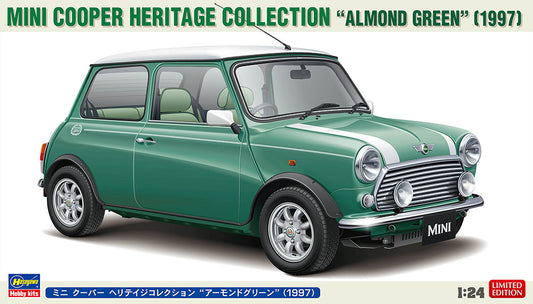 Hasegawa 1997 Mini Cooper Heritage Collection "Almond Green" (1:24)