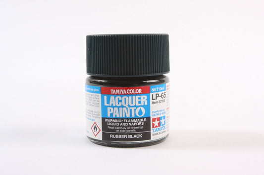 Tamiya Lacquer - LP-65 Rubber Black (10ml)