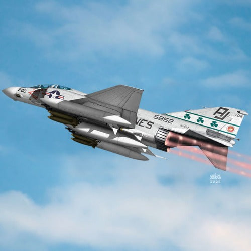 Academy USMC F-4J Phantom II "VMFA-333 Fighting Shamrocks" (1:48)