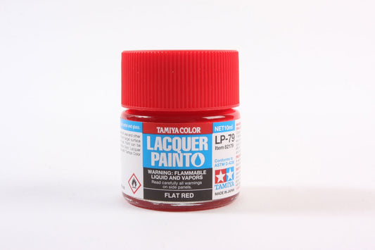Tamiya Lacquer - LP-79 Flat Red (10ml)