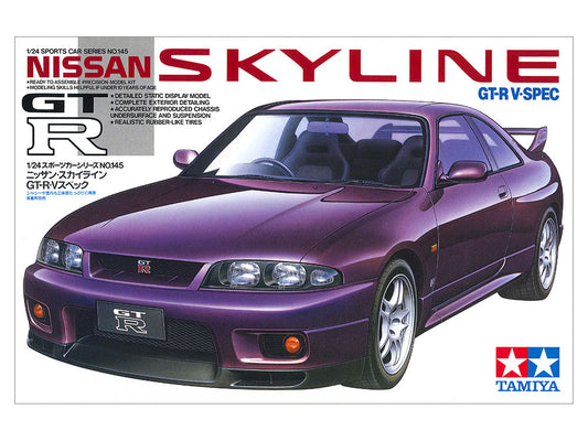 Tamiya Nissan Skyline GT-R V-Spec - R33 (1:24)