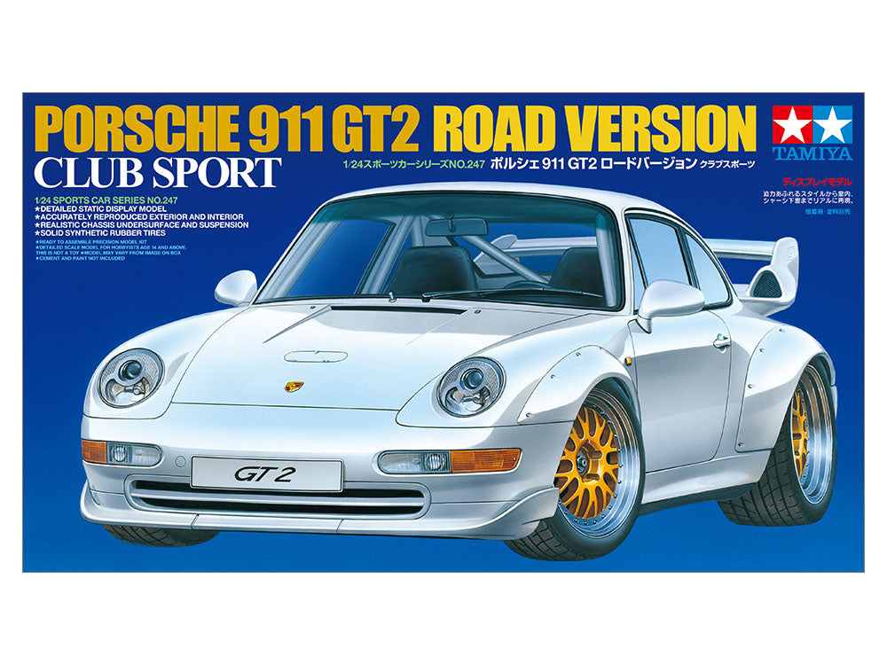 Tamiya Porsche 911 GT2 Road Version Club Sport (1:24)