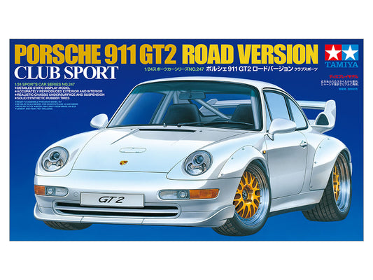 Tamiya Porsche 911 GT2 Road Version Club Sport (1:24)