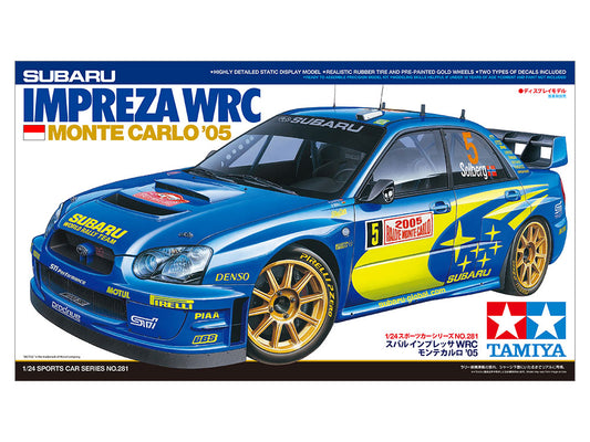 Tamiya Subaru Impreza WRC Monte Carlo 2005 (1:24)