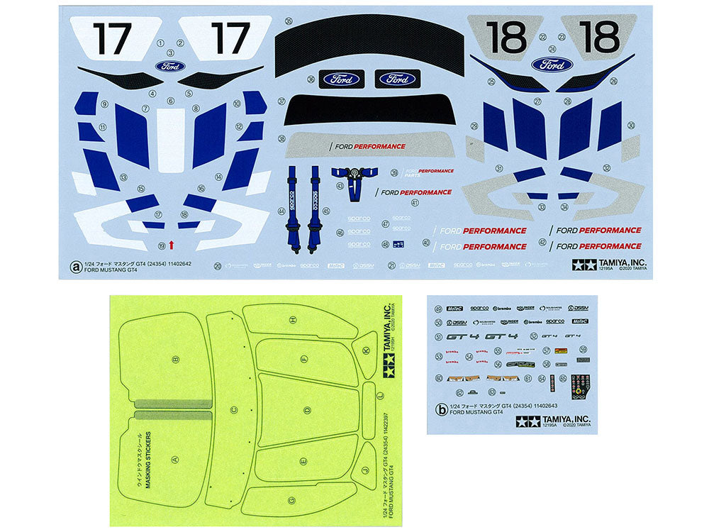 Tamiya Ford Mustang GT4 (1:24)