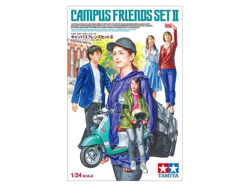 Tamiya Campus Friends Set II (1:24)