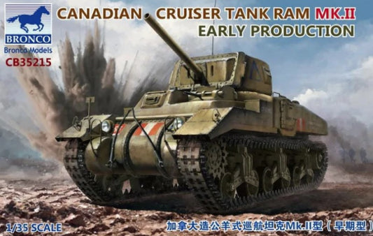 Bronco Models Canadian Cruiser Tank Ram Mk II - Early Production (1:35)