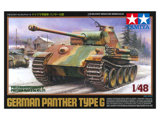 Tamiya Panzerkampfwagen V Panther Ausf.G (Sd.Kfz.171) (1:48)