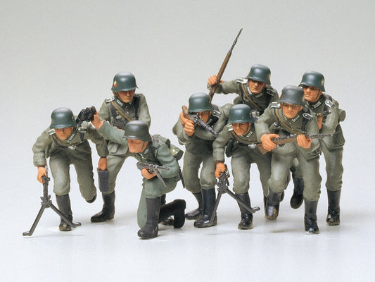 Tamiya Military Miniatures German Assault Troops (Infantry) (1:35)