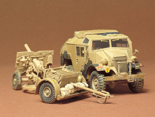 Tamiya British 25 Pdr. Field Gun & Quad Gun Tractor (Canadian Ford F.G.T.) (1:35)