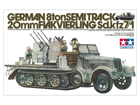 Tamiya German 8 Ton Semi-Track 20mm Flakvierling Sd.kfz 7/1 (1:35)