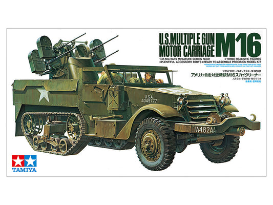 Tamiya U.S. Multiple Gun Motor Carriage M16 (1:35)