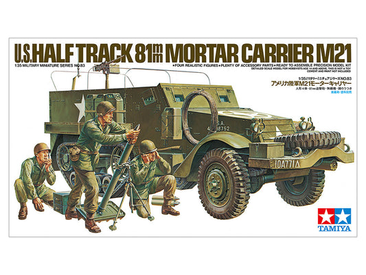 Tamiya U.S. Half Track 81mm Mortar Carrier M21 (1:35)