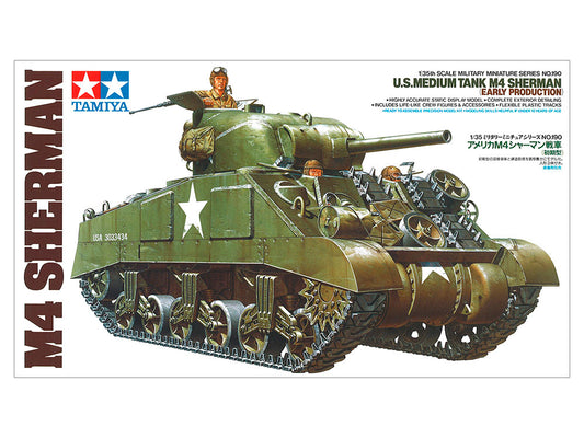 Tamiya U.S. Medium Tank M4 Sherman (Early Production) (1:35)