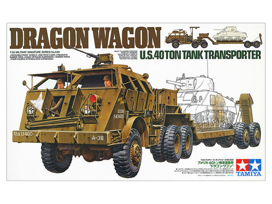 Tamiya Dragon Wagon U.S. 40 Ton Tank Transporter (1:35)