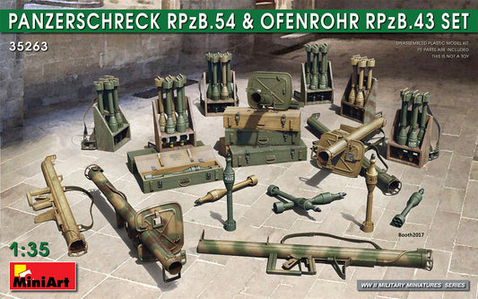 MiniArt Panzerschreck RPzB.54 & Ofenrorh RPzB.43 Set (1:35)