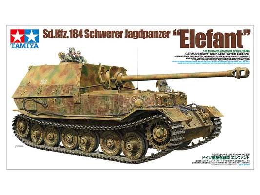 Tamiya Sd.Kfz.184 Schwerer Jagdpanzer "Elefant" German Heavy Tank Destroyer (1:35)