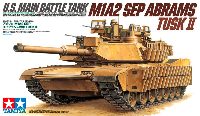 Tamiya U.S. Main Battle Tank M1A2 SEP Abrams Tusk II (1:35)