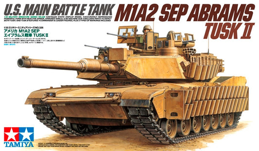 Tamiya U.S. Main Battle Tank M1A2 SEP Abrams Tusk II (1:35)