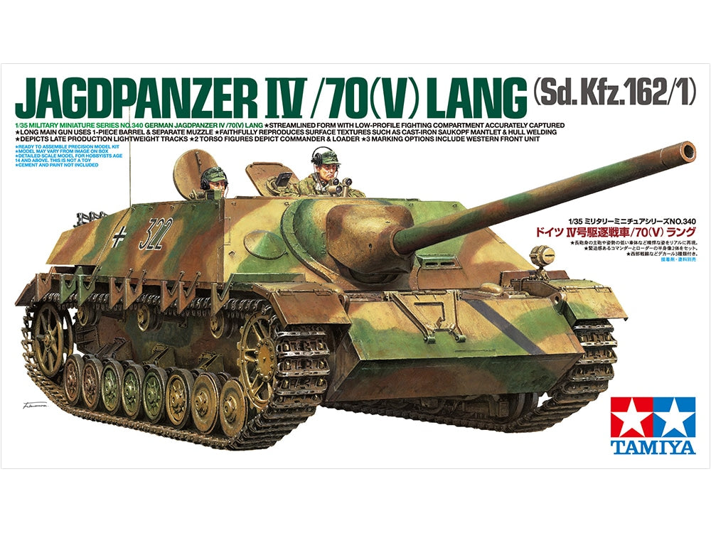 Tamiya Jagdpanzer IV /70(V) Lang (Sd.Kfz.162/1) (1:35)
