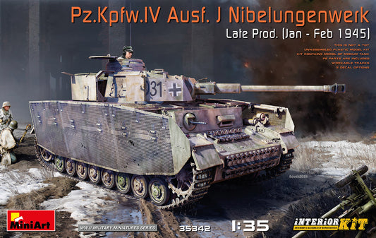 MiniArt Pz.Kpfw.IV Ausf. J Nibelungenwerk Late Prod. Jan - Feb 1945 (1:35)