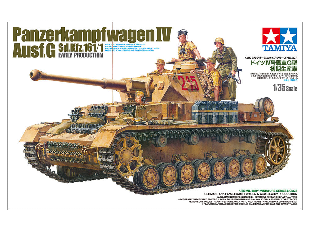 Tamiya Panzerkampfwagen IV Ausf.G Sd.Kfz.161/1 Early Production (1:35)